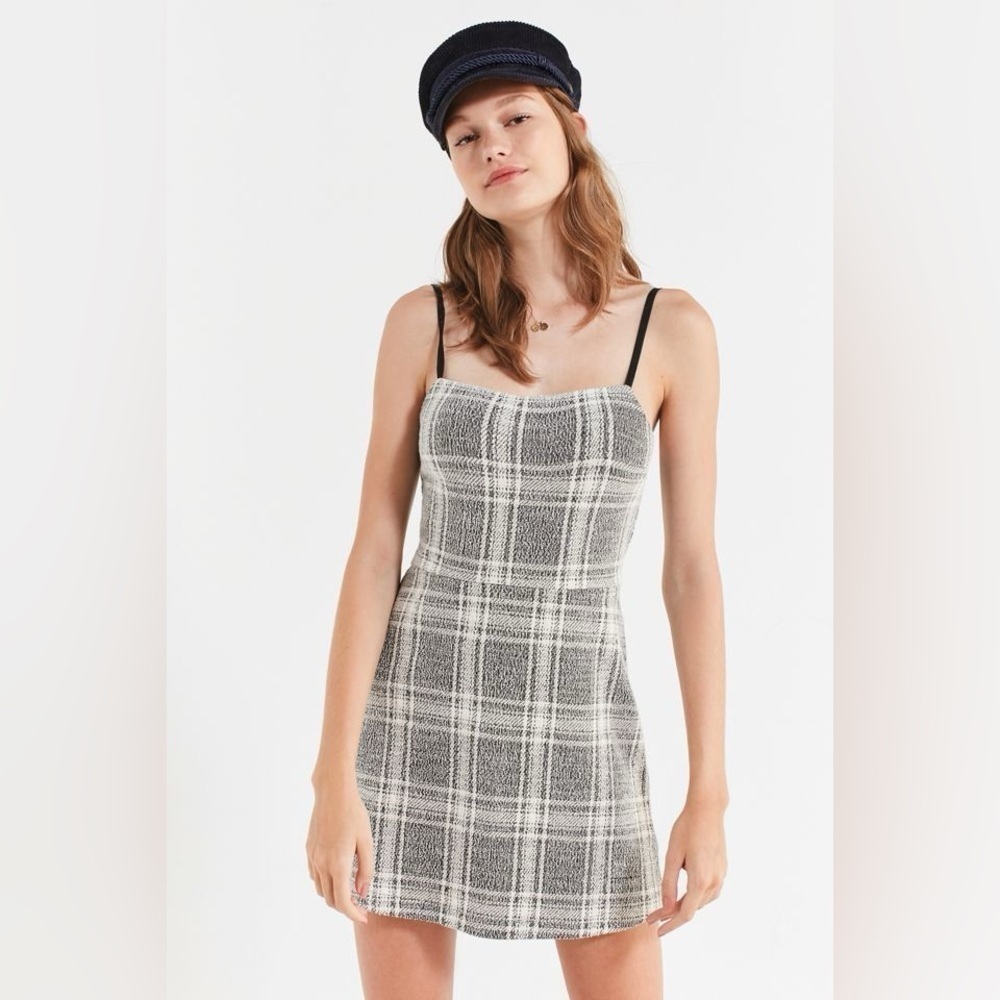 Urban Outfitters Cher straight neck mini dress - Picture 1 of 6